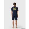 LC WAIKIKI Lacivert Fenerbahçe Baskılı Erkek Şortlu Pijama Takımı