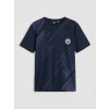 LC WAIKIKI Lacivert Fenerbahçe Baskılı Erkek Şortlu Pijama Takımı