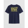 LC WAIKIKI Lacivert Fenerbahçe Baskılı Erkek Şortlu Pijama Takımı