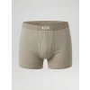 LC WAIKIKI Yeşil Standart Kalıp Pamuklu Esnek Erkek Boxer 3lü