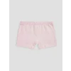 LCW Kids Ekru Baskılı Kız Çocuk Boxer 3lü