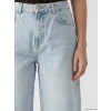 XSIDE Mavi Bermuda Fit Kadın Jean Şortolon