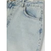 XSIDE Mavi Bermuda Fit Kadın Jean Şortolon