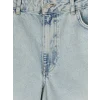 XSIDE Mavi Bermuda Fit Kadın Jean Şortolon