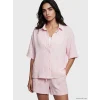LCW Vision Pembe Müslin Kadın Gömlek