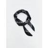 LCW ACCESSORIES Siyah Desenli Kadın Bandana