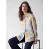 LCW Modest Turuncu Desenli Oversize Kadın Gömlek Tunik
