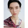 LCW ACCESSORIES Ekru Desenli Kadın Bandana