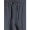 XSIDE Gri Loose Fit Keten Görünümlü Erkek Pantolon