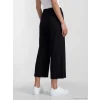 LCWAIKIKI Basic Siyah Beli Lastikli Kadın Kapri