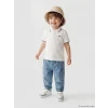 LCW baby İndigo Regular Fit Erkek Bebek Kargo Pantolon