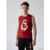 LCW Kids Kırmızı Galatasaray Baskılı Erkek Çocuk Atlet