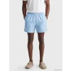 LCW SWIMWEAR Mavi Kısa Boy Desenli Erkek Deniz Şortu