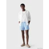 LCW SWIMWEAR Mavi Kısa Boy Desenli Erkek Deniz Şortu