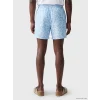 LCW SWIMWEAR Mavi Kısa Boy Desenli Erkek Deniz Şortu