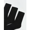 LCW ACCESSORIES Siyah Erkek Soket Çorap 3lü