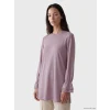 LCW EVERYDAY Lila Soft Touch Kadın Sweatshirt Tunik
