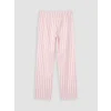 LCW Young Pembe Bisiklet Yaka Baskılı Kadın Pijama Takımı