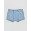 LCW Kids Mavi Beli Lastikli Erkek Çocuk 3lü Boxer