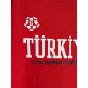 LCW Kids Kırmızı Fıfa 2026 Baskılı Erkek Çocuk Şortlu Takım
