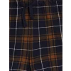LC WAIKIKI Lacivert Standart Kalıp Ekose Erkek Şortlu Pijama Takımı