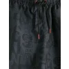 LCW SWIMWEAR Siyah Kısa Boy Baskılı Erkek Deniz Şortu