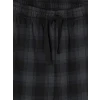 LC WAIKIKI Antrasit Regular Fit Ekose Erkek Pijama Takımı