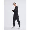XSIDE ACTIVE Siyah Regular Fit Erkek Jogger Eşofman Altı