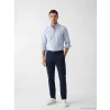 LCWAIKIKI Classic Lacivert Slim Fit Gabardin Erkek Chino Pantolon