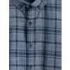 LCWAIKIKI Classic Lacivert Regular Fit Ekose Poplin Erkek Gömlek