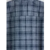 LCWAIKIKI Classic Lacivert Regular Fit Ekose Poplin Erkek Gömlek