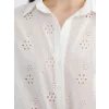 LCW Vision Beyaz Oversize Kadın Gömlek