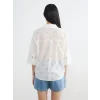 LCW Vision Beyaz Oversize Kadın Gömlek