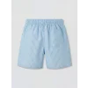 LCW SWIMWEAR Mavi Kısa Boy Çizgili Erkek Deniz Şortu