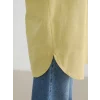 LCW Modest Yeşil Dokulu Kadın Gömlek Tunik