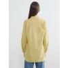 LCW Modest Yeşil Dokulu Kadın Gömlek Tunik