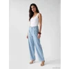LCW Jeans İndigo Wideleg Kadın Jean Pantolon