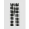 LC WAIKIKI Gri Regular Fit Ekose Erkek Pijama Takım