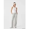 KOOR SPORT Gri Soft Touch Kadın Spor Eşofman Altı