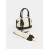 LCW ACCESSORIES Ekru Kanvas Kadın Omuz Çantası
