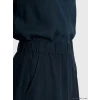 LCW Modest Lacivert Beli Lastikli Keten Karışımlı Kloş Etek