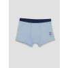 LCW Kids Mavi Erkek Çocuk Boxer 3lü Paket