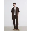 XSIDE Kahverengi Baggy Fit Erkek Pantolon