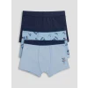 LCW Kids Mavi Erkek Çocuk Boxer 3lü Paket