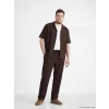 XSIDE Kahverengi Baggy Fit Erkek Pantolon