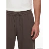 LCW Vision Kahverengi Regular Fit Keten Görünümlü Erkek Pantolon