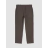 LCW Vision Kahverengi Regular Fit Keten Görünümlü Erkek Pantolon
