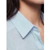 LCW Vision Mavi Çizgili Kadın Gömlek
