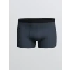 LC WAIKIKI İndigo Loose Fit Pamuklu Esnek Erkek Boxer 3lü