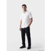LCWAIKIKI Classic Siyah Regular Fit Keten Karışımlı Erkek Chino Pantolon